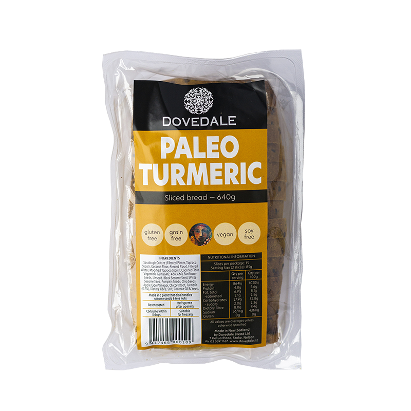 Paleo Turmeric Bread
